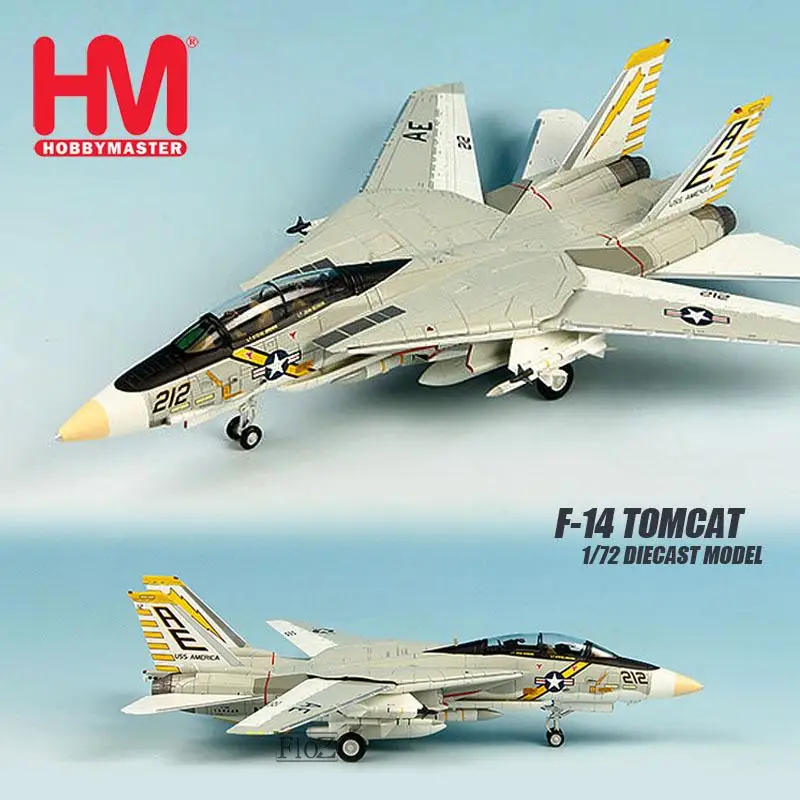 Хобби мастер F 14 TOMCAT 1/72 литой самолет модель самолета| |