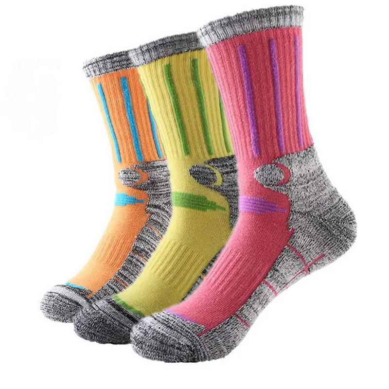 3 пары/Лот зимние толстые термоноски для рыбалки и катания на лыжах Мужские