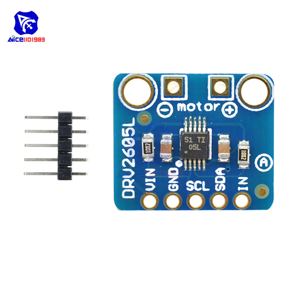 DIY More DRV2605L модуль драйвера тактильного двигателя зуммер плата контроллера