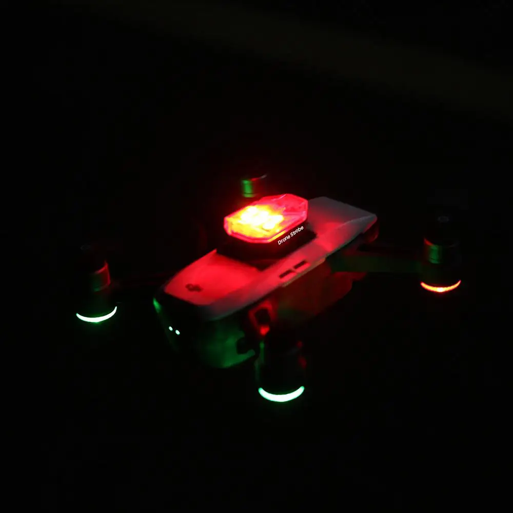 BEESCLOVER Universal Drone Strobe Light Source Drone Warning Light Night Navigation Light Night Navigation Light r60