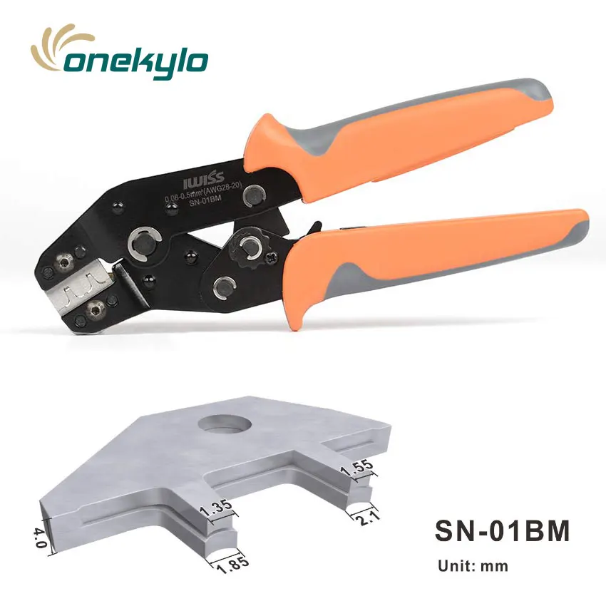 IWS SN 01BM IWISS инструмент для обжима кабеля с храповым механизмом 0 08 мм² Dupont PH2.0 XH2.54