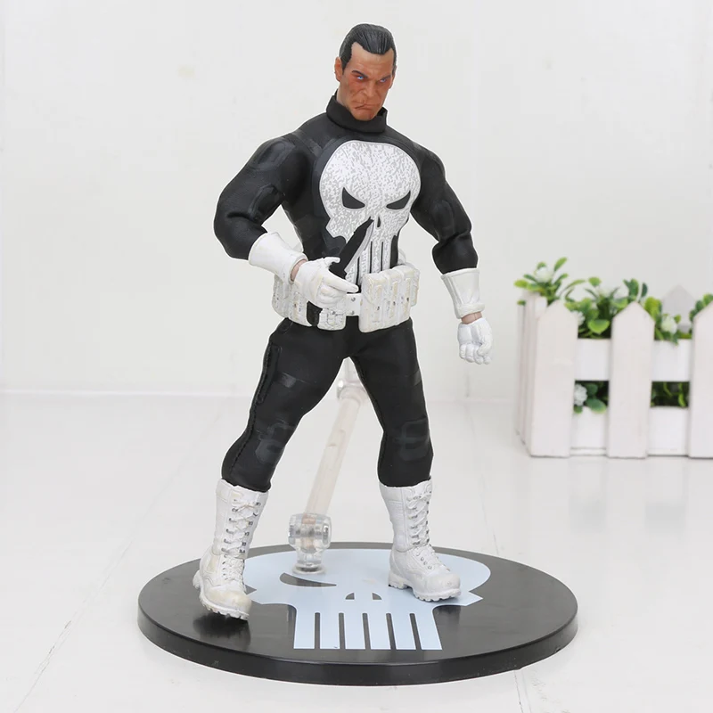 Mezco Каратель Um: 12 ПВХ фигурка Коллекционная модель игрушки Каратель Рождественский подарок