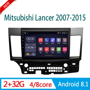 

car radio For Mitsubishi lancer 2007-2015 Multimedia player central video auto system head unit WIFI am 1din Android mirror link