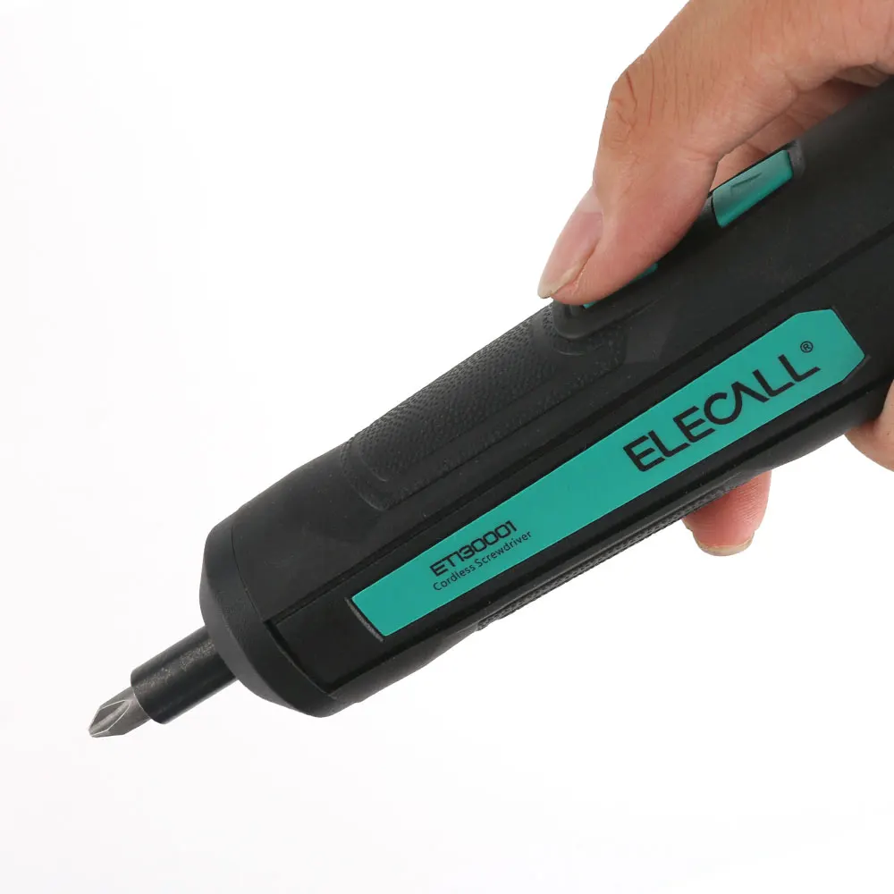 ELECALL ET130001 Мини Электрическая отвертка электрические аккумуляторные USB литиевые батареи 3,6 В аккумуляторная дрель электроинструмент