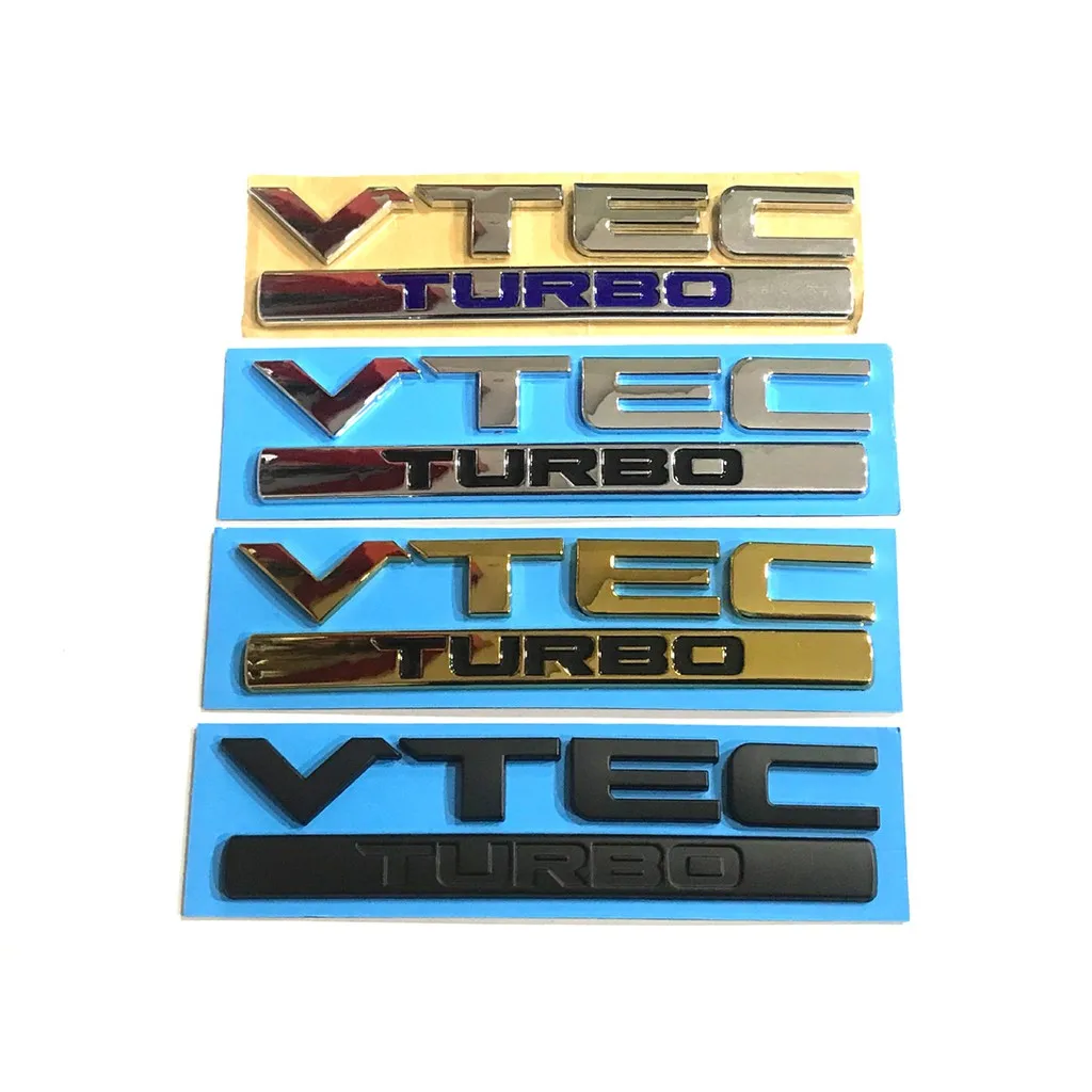 VTEC Turbo ABS наклейка с покрытием Paste Автомобильный логотип автомобиля значок