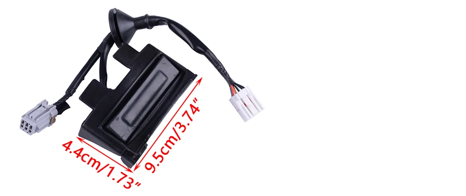 DWCX 812602V000 Внешняя Крышка багажника Ручка для открытия Кнопка подходит для Hyundai Veloster 2012 2013