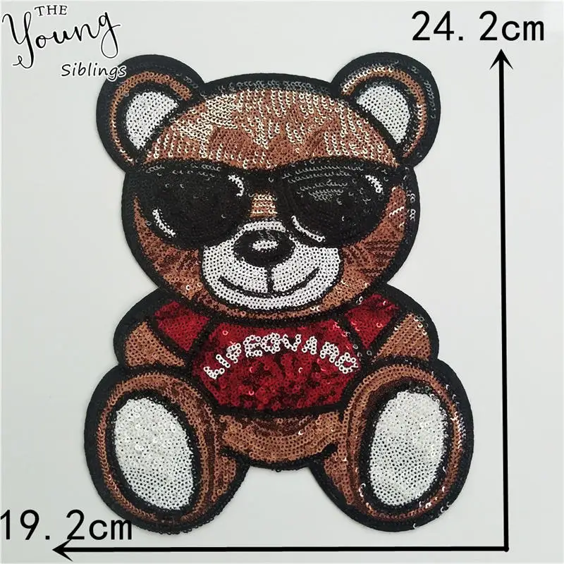 Модная стильная термоклейкая нашивка сделай сам аппликация для вышивания