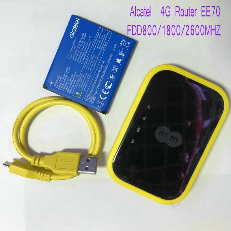 Alcatel EE70 4G портативный MIFI Hotspot разблокированный 4GEE WIFI MINI CAT 7 роутер|3G/4G роутеры| |
