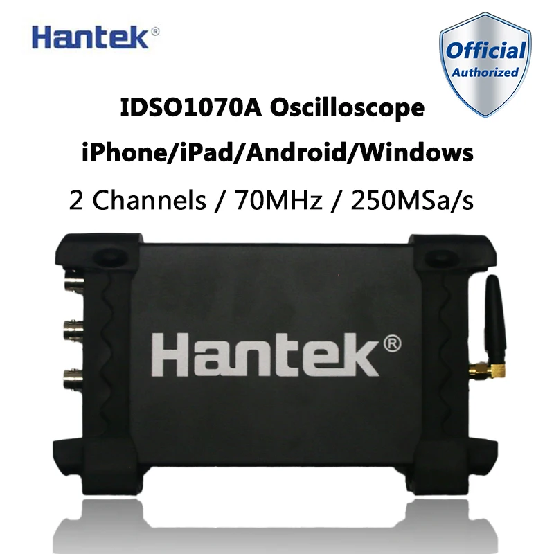 Hantek Idso1070a Digital Oscilloscope Usb Iphone/ipad/android/windows Osciloscopio 2 Channel