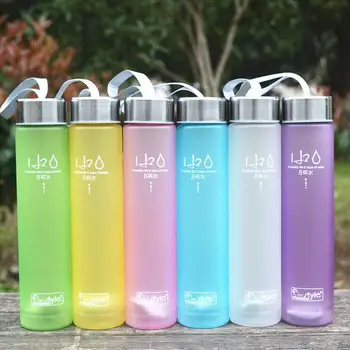 

New Portable Plastic Water Bottle Direct Drinking Bottles Hiking Portable Bottle For Bicycle Bike Sport Travel Water Bottle