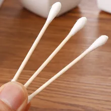 Две головы каплок палочка тампон детский тампон капля макияж тампон палочка 100