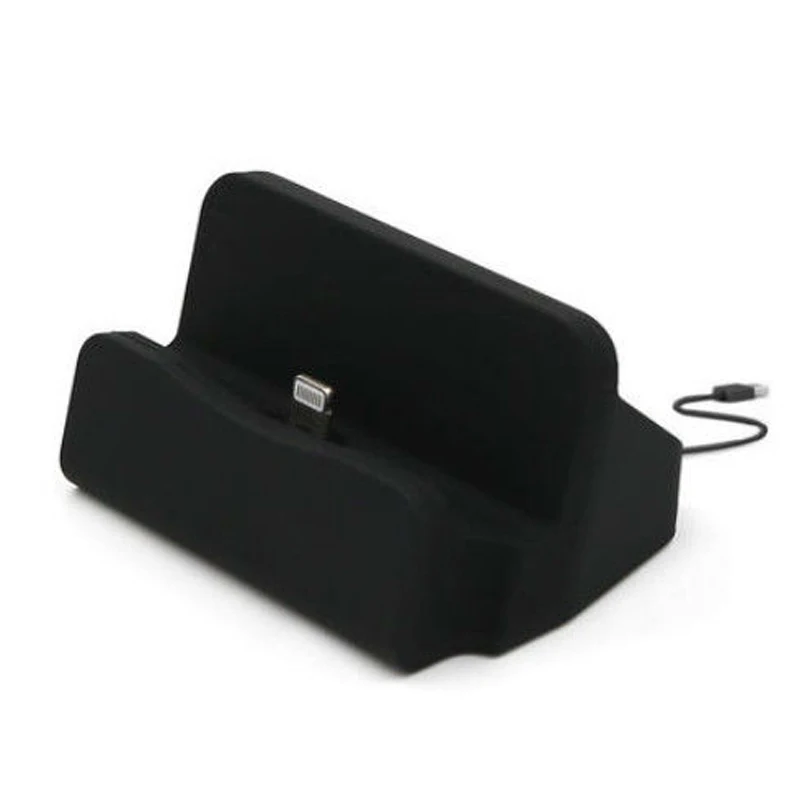 black Fiuzd USB кабель для передачи данных iphone док-станция для iphone 11pro max 11 pro max se XR 6S X XS 7 8 Plus 5 S 5 S док-станция - Цвет: black
