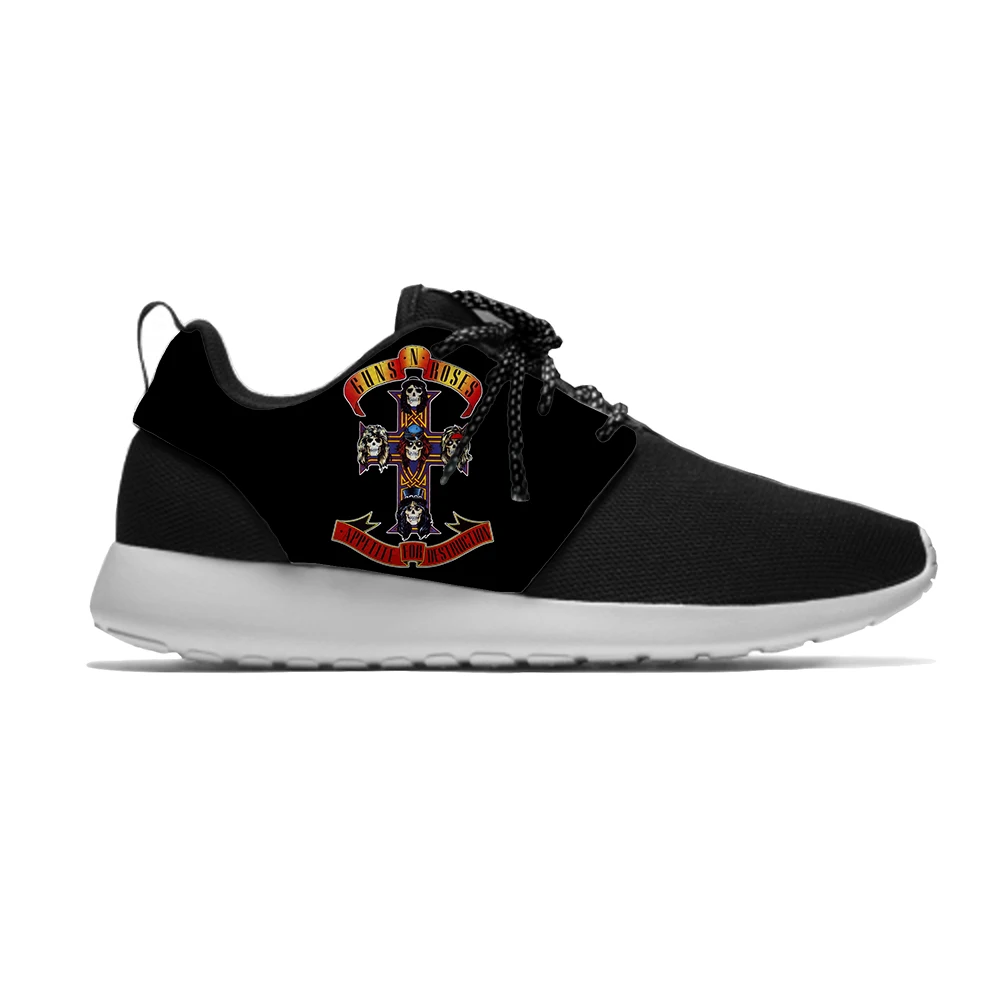 

Guns N Roses Heavy Metal Rock Fashion Cool Great Kids Sport Running Shoes Casual Breathable Sneakers Gift For Children Boys Girl