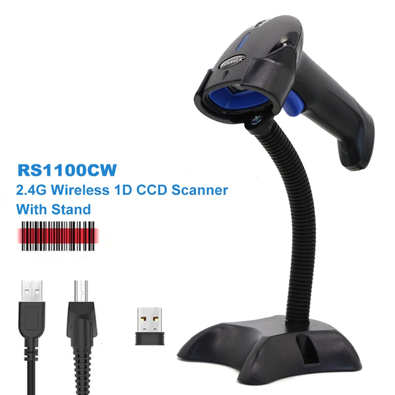 Handheld USB wired Bar Code Reader Plug and Play 1D CCD Barcode Scanner with screen scan for supermarket Restaurant Express paper scanner Scanners