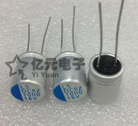Сплошной конденсатор 16V1000UF 10*13 емкость основной платы 1000 мкФ 16V 10*13mm