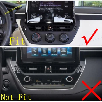 

Lapetus GPS Navigation Air Conditioning AC Panel Frame Cover Trim Fit For Toyota Corolla 2019 2020 ABS / Matte / Carbon Fiber