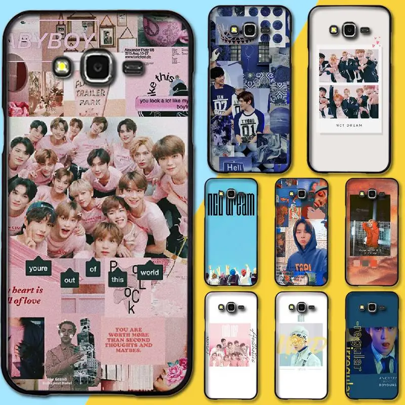 Чехол PENGHUWAN KPOP K.A.R.D MONSTA X NCT 127 черный мягкий чехол для телефона Samsung Galaxy J7 J8 J3 J4 J5 J6 Plus