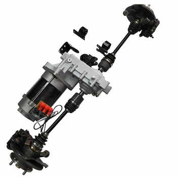 

HIGH-POWER AC split suspension mcpherson type Disk Brake Ram Horn drive shaft assembly for electric four-wheel vehicle