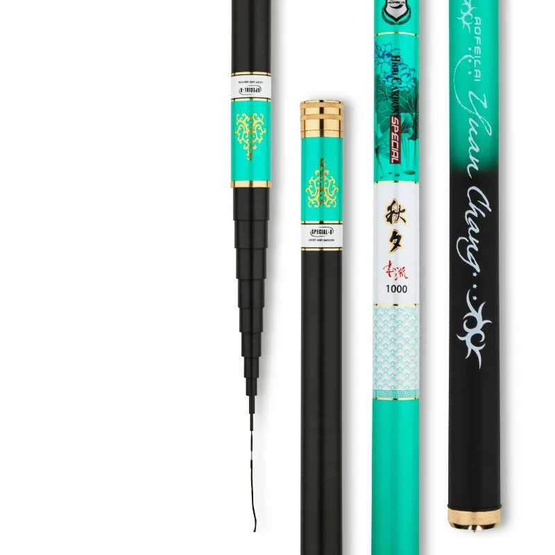 

Carbon Fishing Rod Short Sections Angeln Olta Taiwan Fishing Peche 8/9/10/11/12/13m Ultra Light Super Hard Hand Poles Vara Pesca