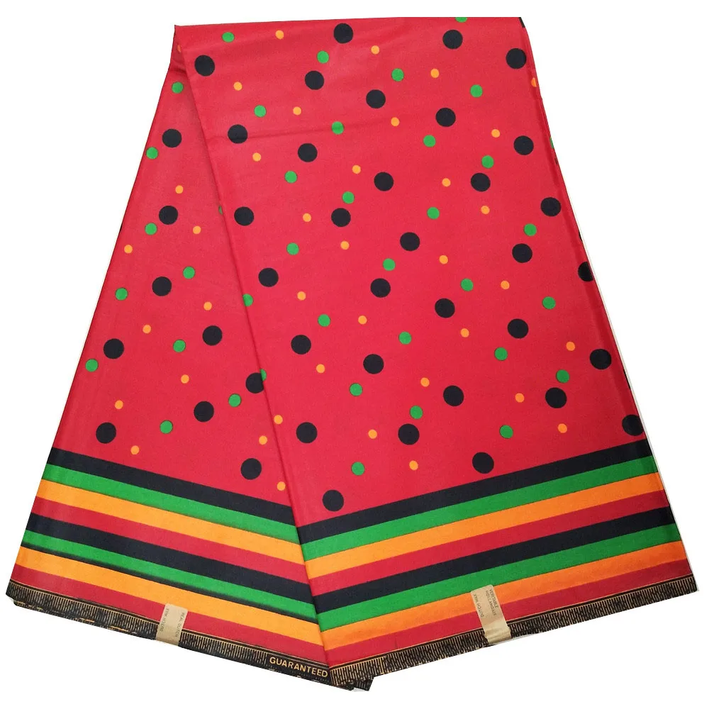 

Best quality Ankara fabric veritable African wax print fabric Sewing 6 yards for Nigerian party F