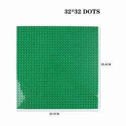 Classic Brick Building Baseplate - Large Connector Plate (32x32 Green)