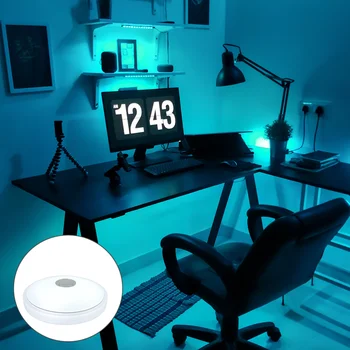 

1Pc Ceiling Lamp Wireless Creative Durable Remote Control Music Ceiling Lamp Ceiling Light RGB Ceiling Light for Bedroom Home