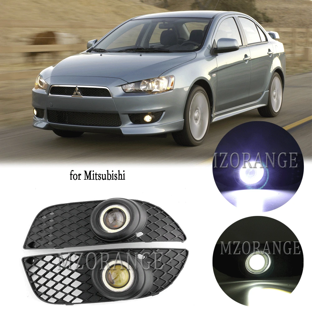 Светодиодные противотуманные фары s передсветильник для Mitsubishi Lancer 2008-2014 ДХО