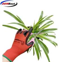 DEWBest 24& 12 пар рабочие перчатки для ПУ пальмовое покрытие защитные перчатки