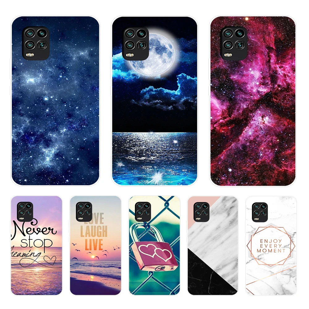Per Xiaomi Mi 10 Lite Custodia In Silicone Morbido Cover Posteriore Per Xiaomi Mi 10 Lite 5G Cassa Del Telefono Per Mi10 Lite 10 Lite 6.57