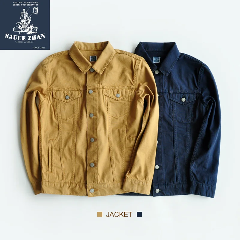 casaco de lona masculino