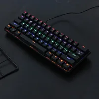 Gaming Tastatur Mechanische Computer Tastatur Gamer LED Backlit PC Tastatur Ergonomische Wired Tastaturen Für PC Laptop Spiele Auf Lager