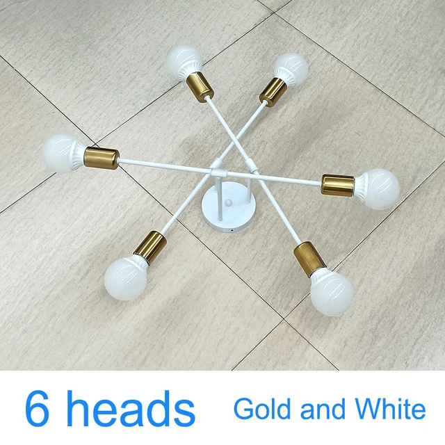 Modren Creative Ceiling Lamp Simple Nordic Pendant Lights American Country Minimalist Bedroom Lights Loft Branch Chandelier Auburn