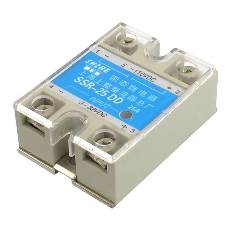 SSR 25 DD DC твердотельный релейный модуль 3 32 V 5 110 DC|Реле| |