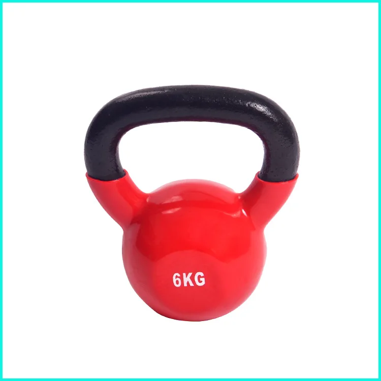 Цветной пластиковый чайник Kettlebell высшего класса для соревнований с