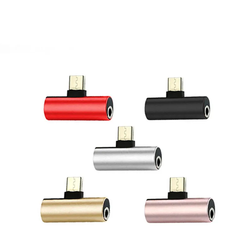 Адаптер для наушников 2 в 1 с USB и разъемом Type C на 3 5 мм|Переходники адаптеры| |