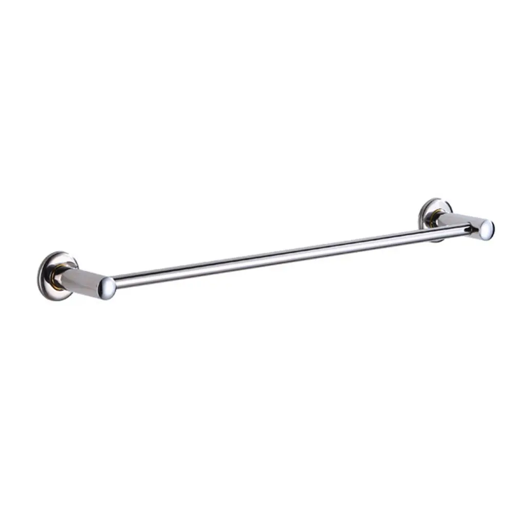

Stainless Steel towel Anti-rust Towel Rack 40cm/ 50cm/ 60cm/ 70cm/80cmMultifunctional Rod Toilet Bathroom Washroom Storage Rack