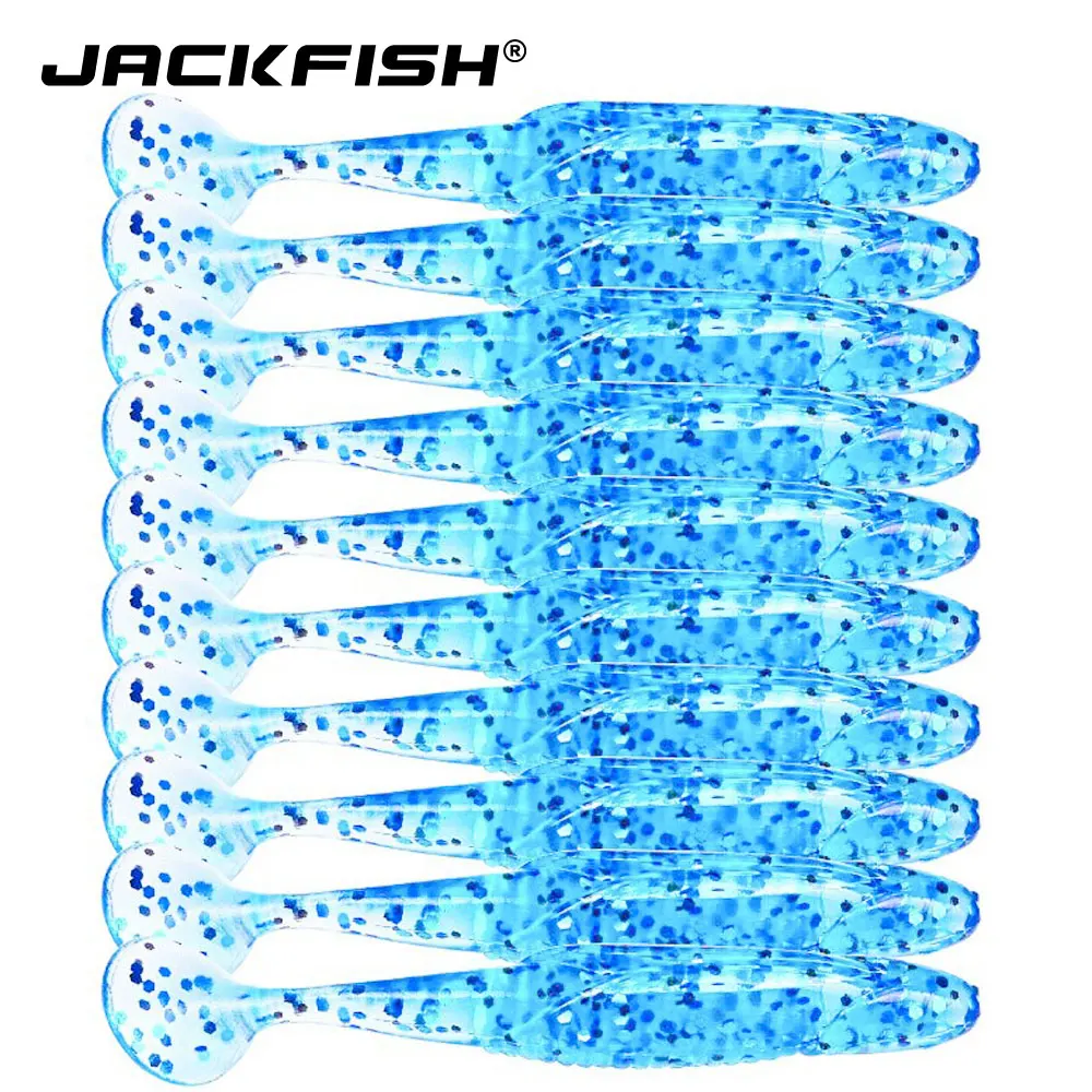 JACKFISH, 10 шт./лот, мягкие приманки, 9,5 см/6 г, приманки для рыбалки, морские рыболовные воблеры свимбейт, искусственные снасти