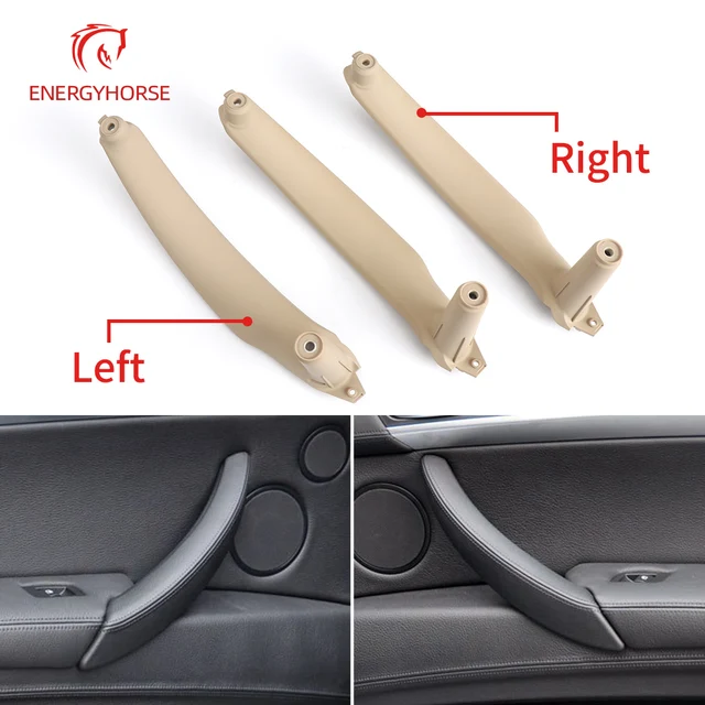 For BMW E70 E71 E72 Car Interior Door Handle Inner Door Grab Handles Pull Armrest Replacement For BMW X5 X6 2007-2014