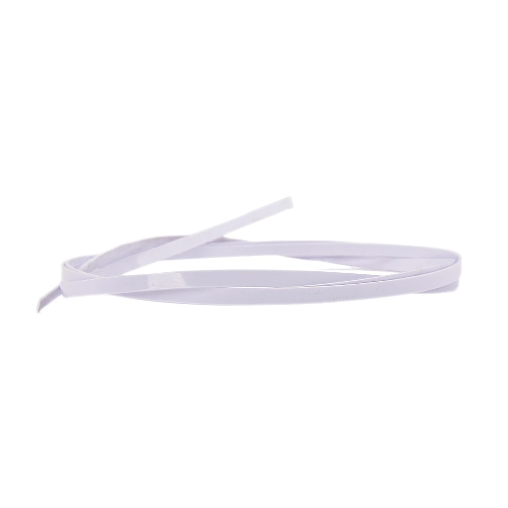 Guitar ABS Bindings Purfling Edging Strips Acoustic Guitar Accessory White 64.96x0.24x0.04inch