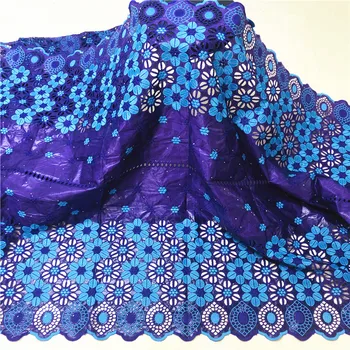 

New African Bazin riche fabric with embroidery bazin brode fabric high quality nigerian lace fabrics 2020
