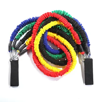 

11pcs/Set Resistance Bands Pull Rope for Home Gym Equipment Workout Fitness Exercise Resistance Training Accessories ZJ