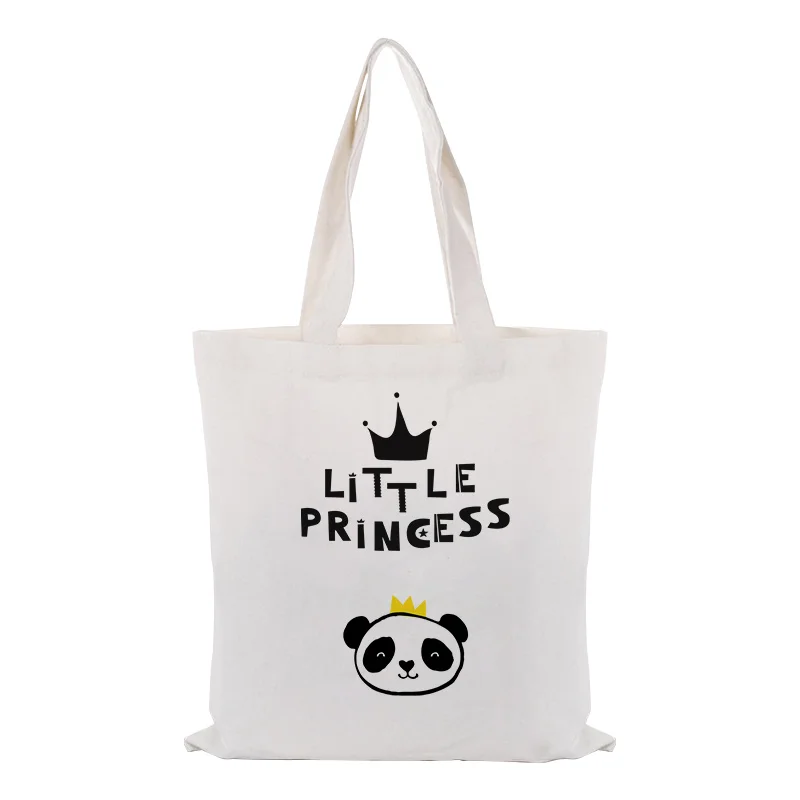 Иллюстрация хозяйственная сумка Холщовая Сумка для сумки на заказ Печать текстовый логотип DIY ежедневное использование Печать Эко многоразовая утилизация