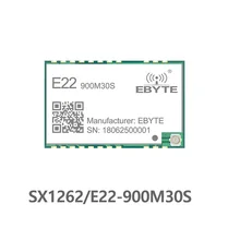 E22-900M30S SX1262 30dBm 915MHz SMD беспроводной передатчик приемник отверстие для штампа IPEX антенна SPI большой диапазон радиочастотный модуль