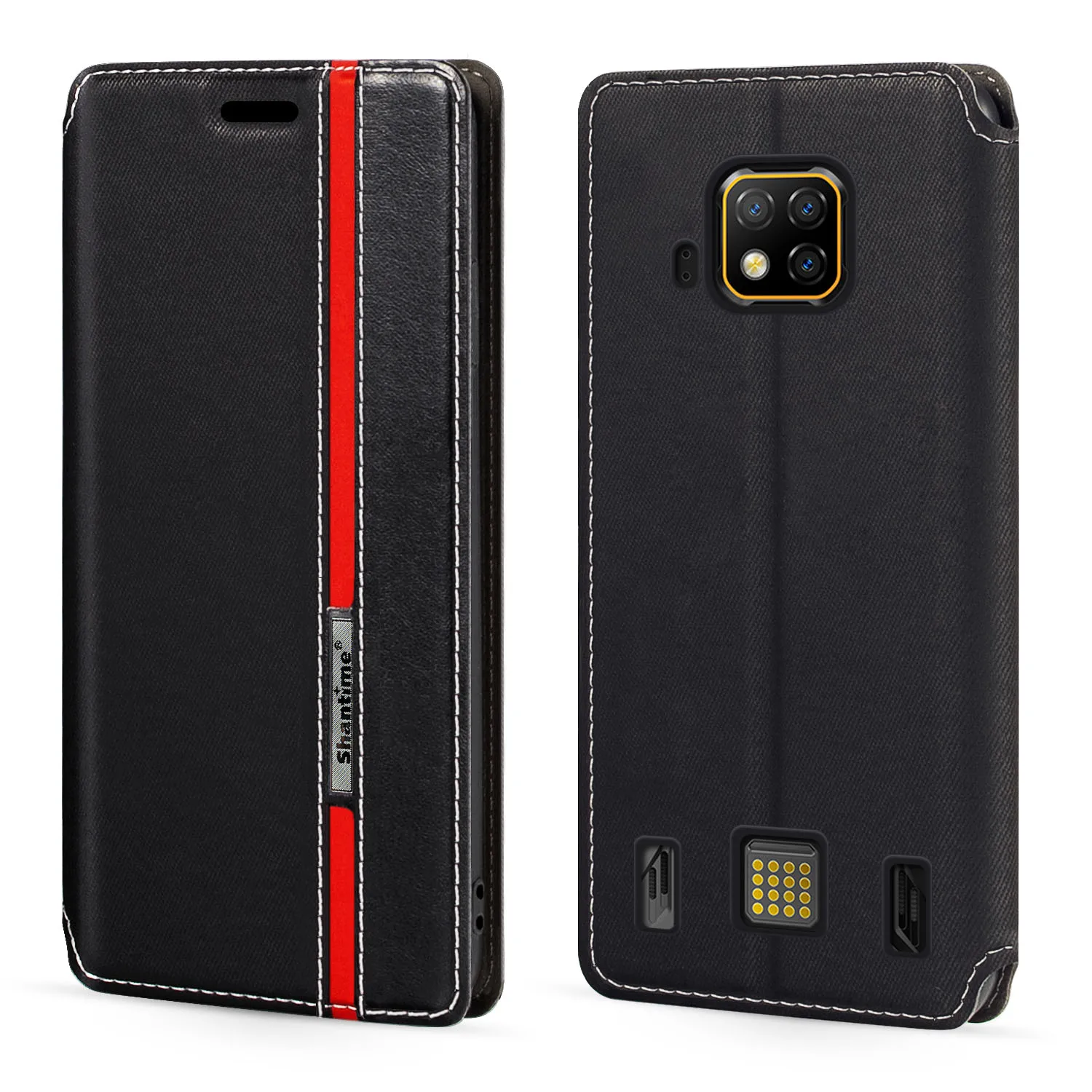

For Doogee S95 Pro Case Fashion Multicolor Magnetic Closure Leather Flip Case Cover with Card Holder For Doogee S95