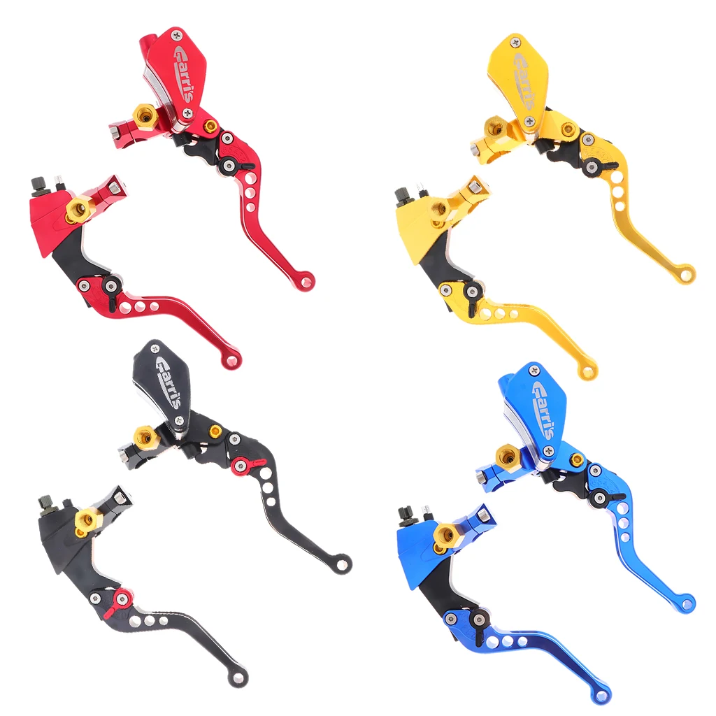 2x мотоциклетные тормозные рычаги сцепления складные расширительные ручки рычаги