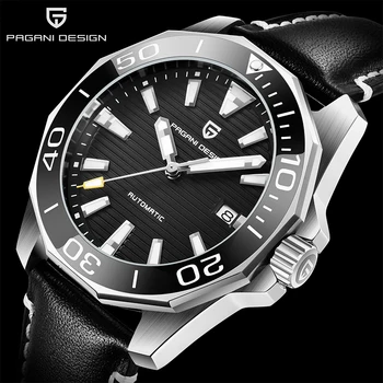 

PAGANI DESIGN Luxury Automatic Men's Watches Ceramic Bezel Top Brand Sapphire Glass Stainless Steel Waterproof Mechanical Watch