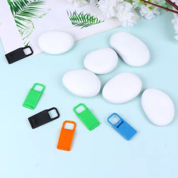 

1 Set DIY Color Drawing Stones DIY Handmade Painting Stones Creative DIY Pebble for DIY Painting Use (Assorted Color Without Pig