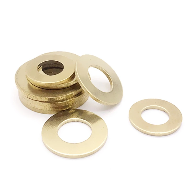 500Pcs/set M2 M2.5 M3 M4 M5 M6 Meson Pad Sheet Metal Collar Brass Flat Plain Washer Gasket Kit | Наручные часы