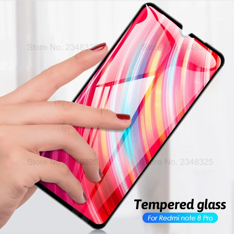 Защита экрана из закаленного стекла для Xiaomi Redmi 7 8 Note 7 Pro 8 Pro 8T полное покрытие закаленное стекло для Xiaomi Redmi 7A 8A чехол