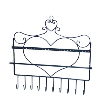 

Wall Hanger Rotating Necklace Jewelry Holder Display Container Home Shop Decor